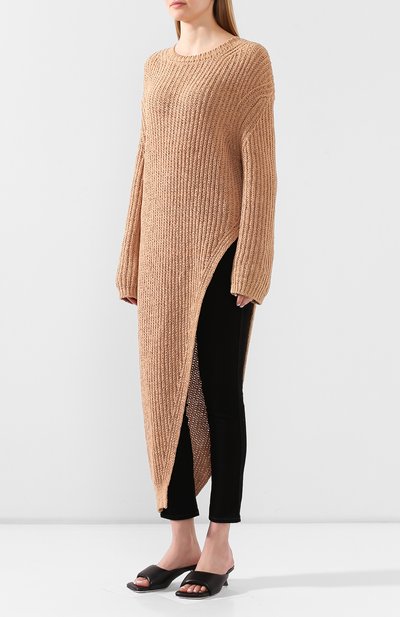 Платье NANUSHKA бежевого цвета по цене 47800 руб., арт. R0DI_NUDE_CHUNKY KNIT, фото 3 Платье NANUSHKA, арт. R0DI_NUDE_CHUNKY KNIT, фото 3