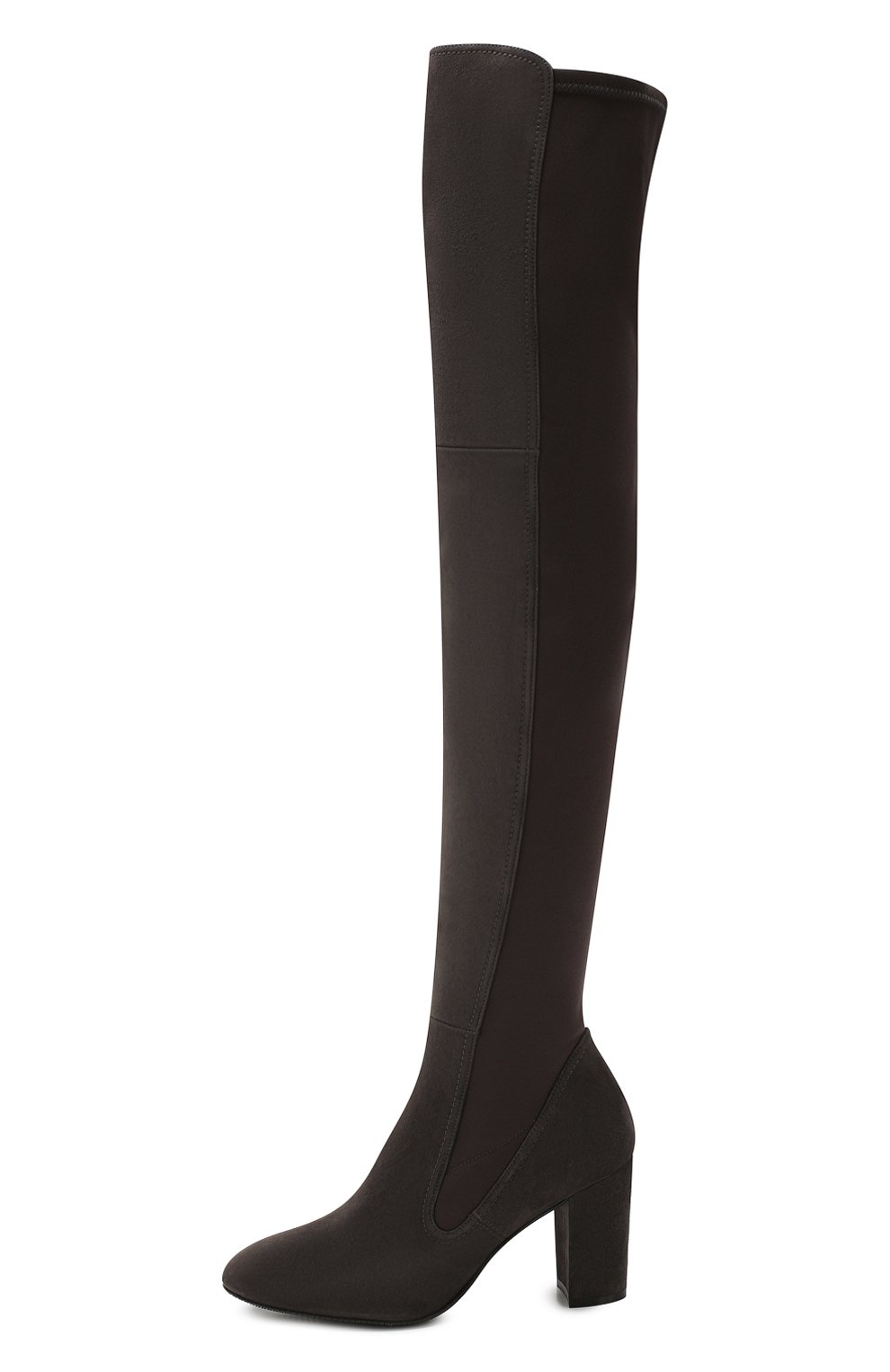 Замшевые ботфорты STUART WEITZMAN, арт. FLEUR/SUE/SUE ELASTIC, фото 3