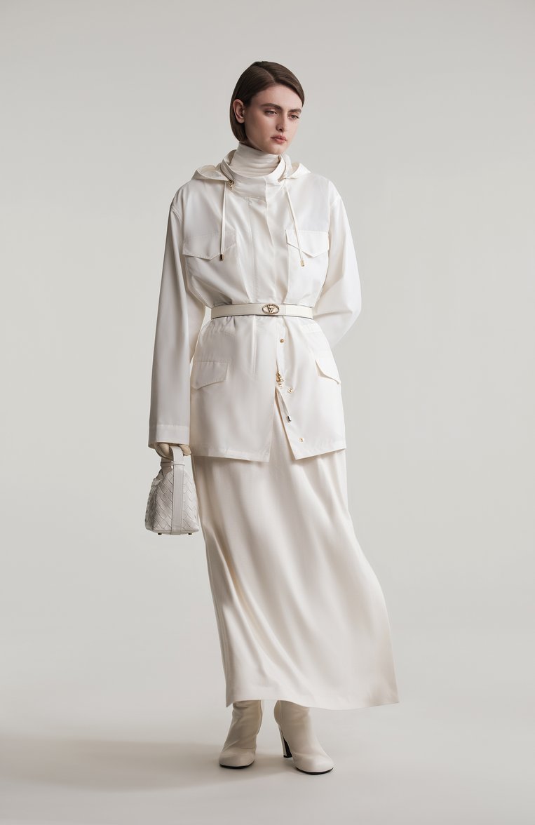 Женские кожаные ботильоны nico BOTTEGA VENETA белого цвета, арт. 816561/VBSD0 | Фото 8 (Материал внешний: Натуральная кожа; Материал сплава: Проставлено; Каблук высота: Высокий; Драгоценные камни: Проставлено; Подошва: Плоская; Материал внутренний: Натуральная кожа; Материал утеплителя: Без утеплителя; Каблук тип: Устойчивый)