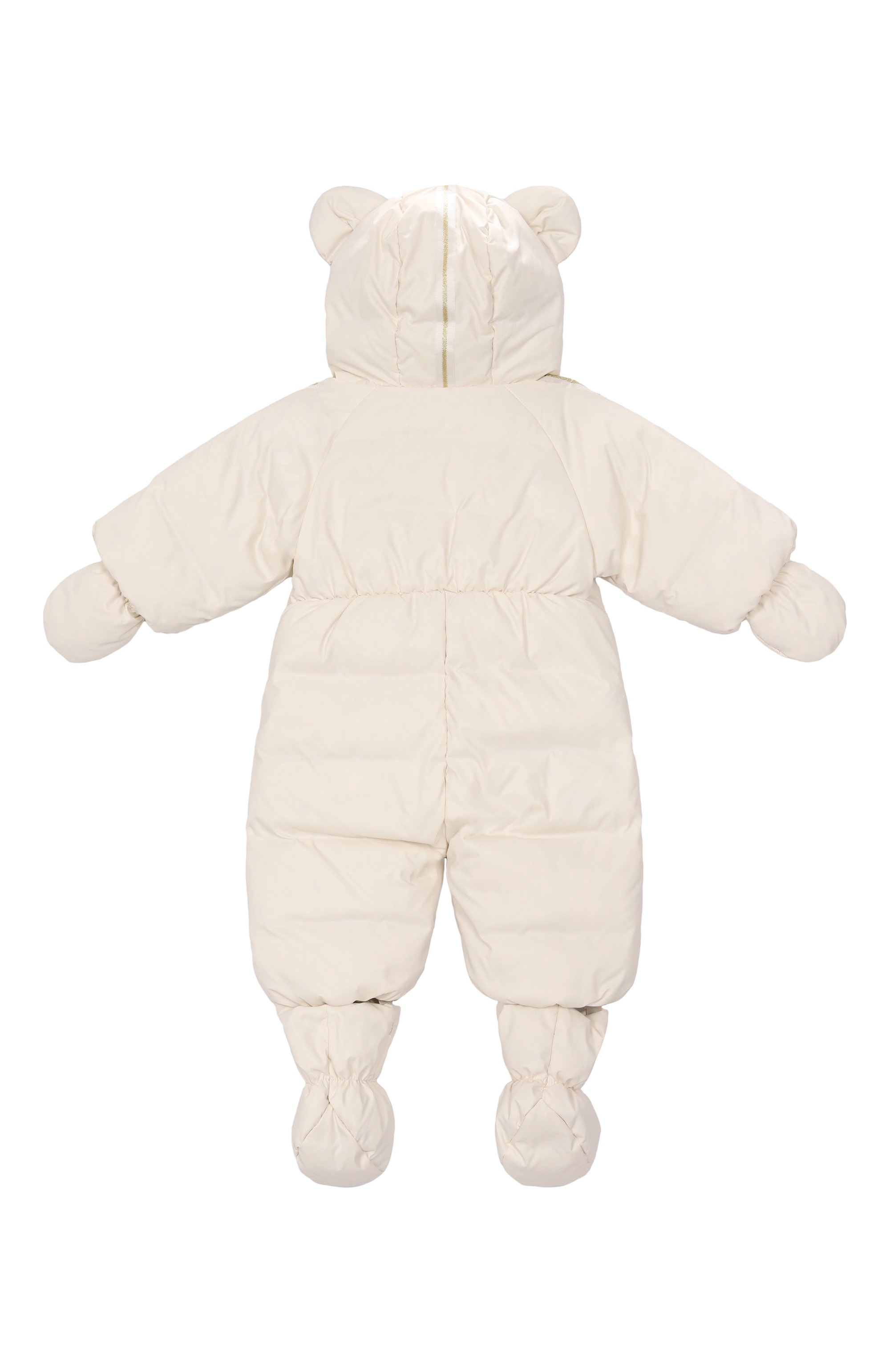 Пуховый комбинезон CHEPE молочного цвета по цене 15600 руб., арт. 391123, фото 2 Пуховый комбинезон CHEPE, арт. 391123, фото 2