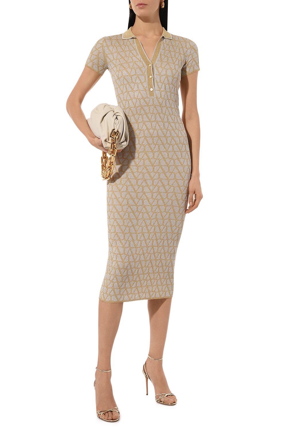 Платье из вискозы VALENTINO, арт. 5B3KD12L8P2, фото 2