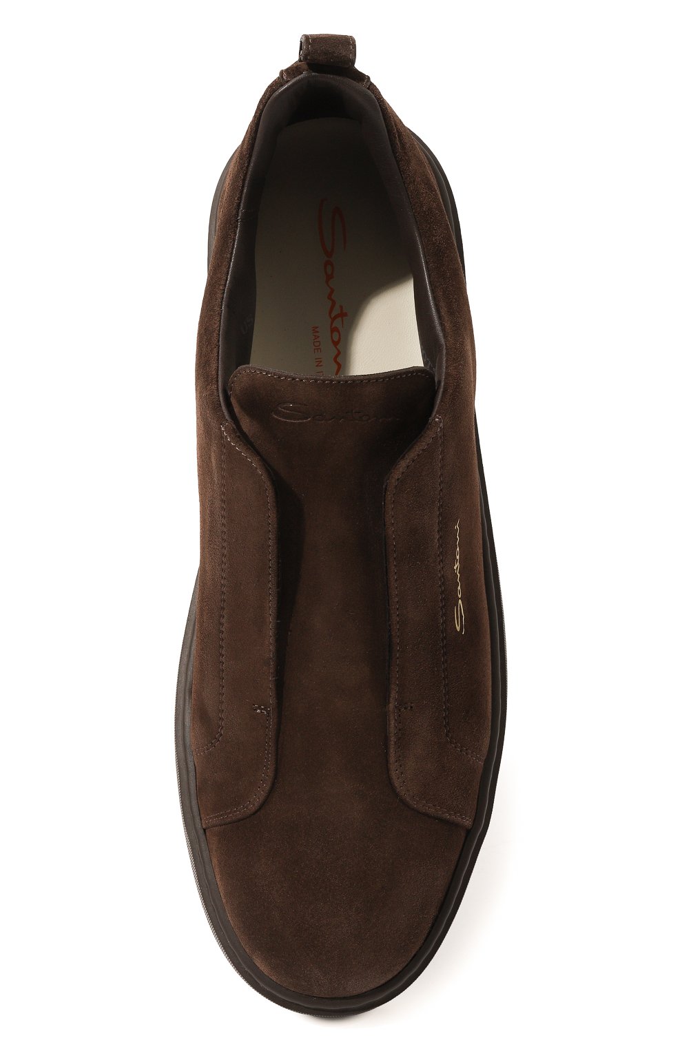 Замшевые кеды cleanic SANTONI, арт. MBCG21995SM0TSEY, фото 6