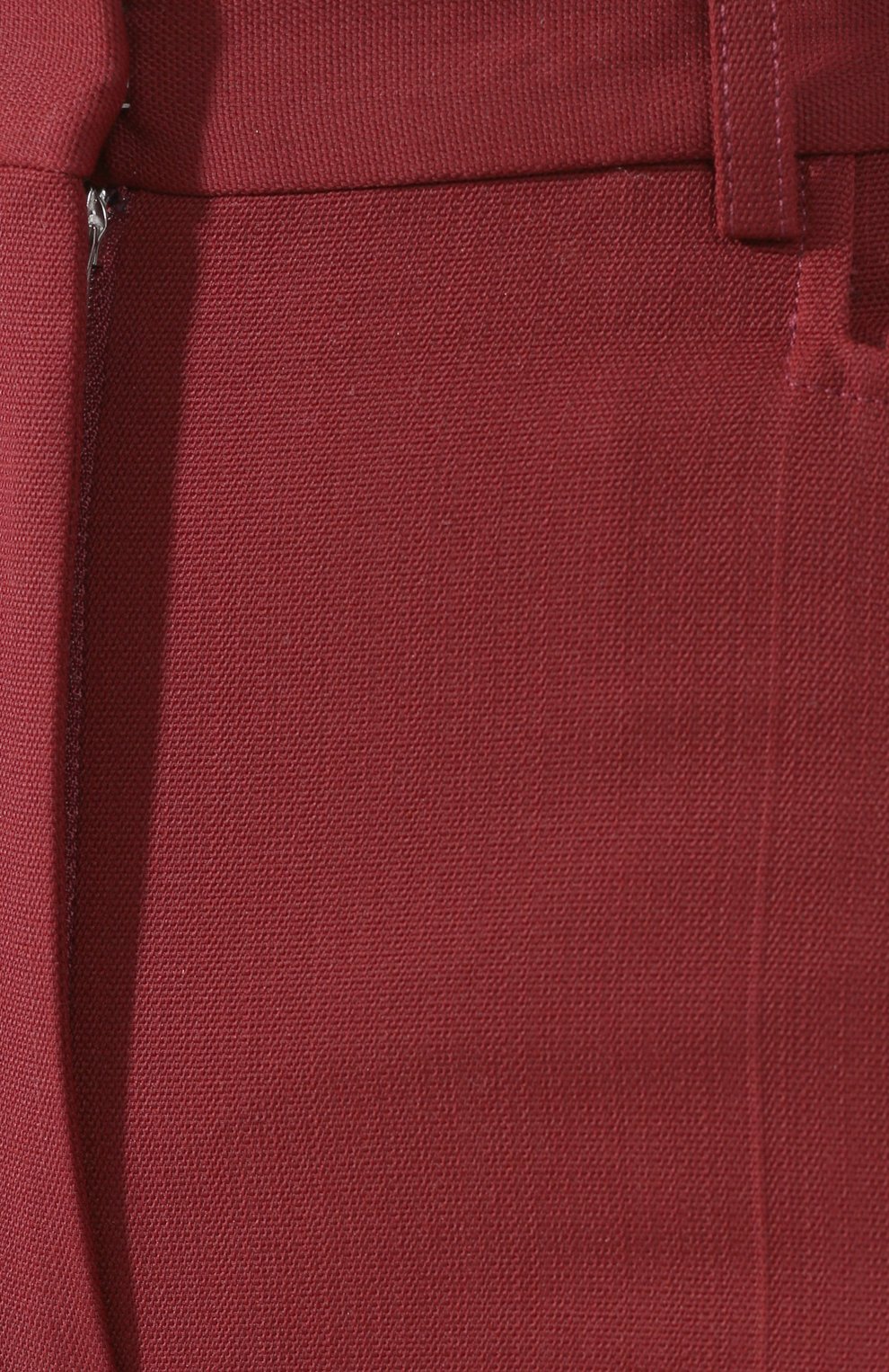 Брюки VICTORIA BECKHAM бордового цвета по цене 82950 руб., арт. 1120WTR000629C, фото 5 Брюки VICTORIA BECKHAM, арт. 1120WTR000629C, фото 5
