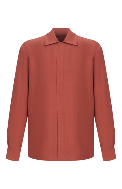 Мужская куртка-рубашка изо льна и шелка MVST, арт. M26.2PM.B007/F159 LISITEA-LINEN/SILK