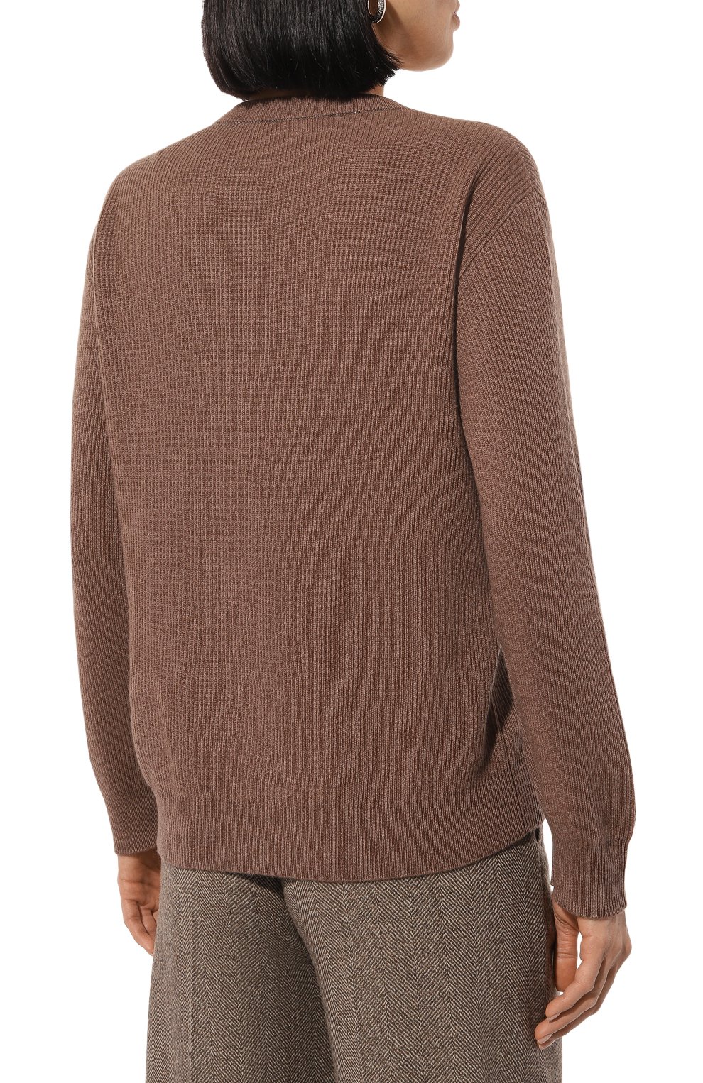Кашемировый пуловер BRUNELLO CUCINELLI, арт. M12175400, фото 4