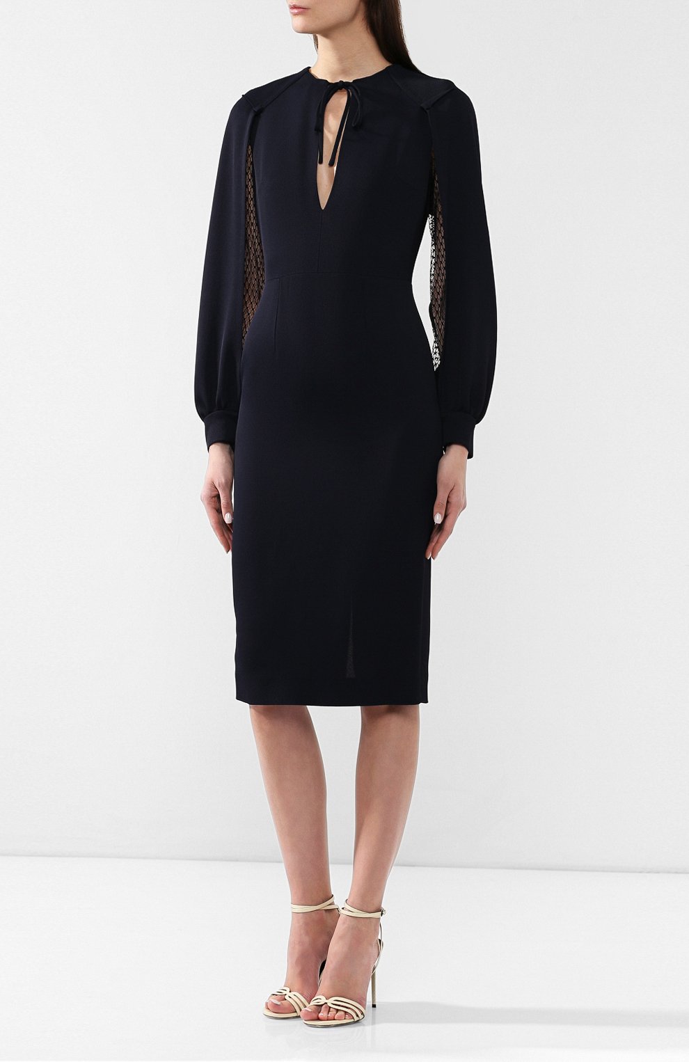 Платье из вискозы ROLAND MOURET, арт. SS19/S0639/F0304, фото 3