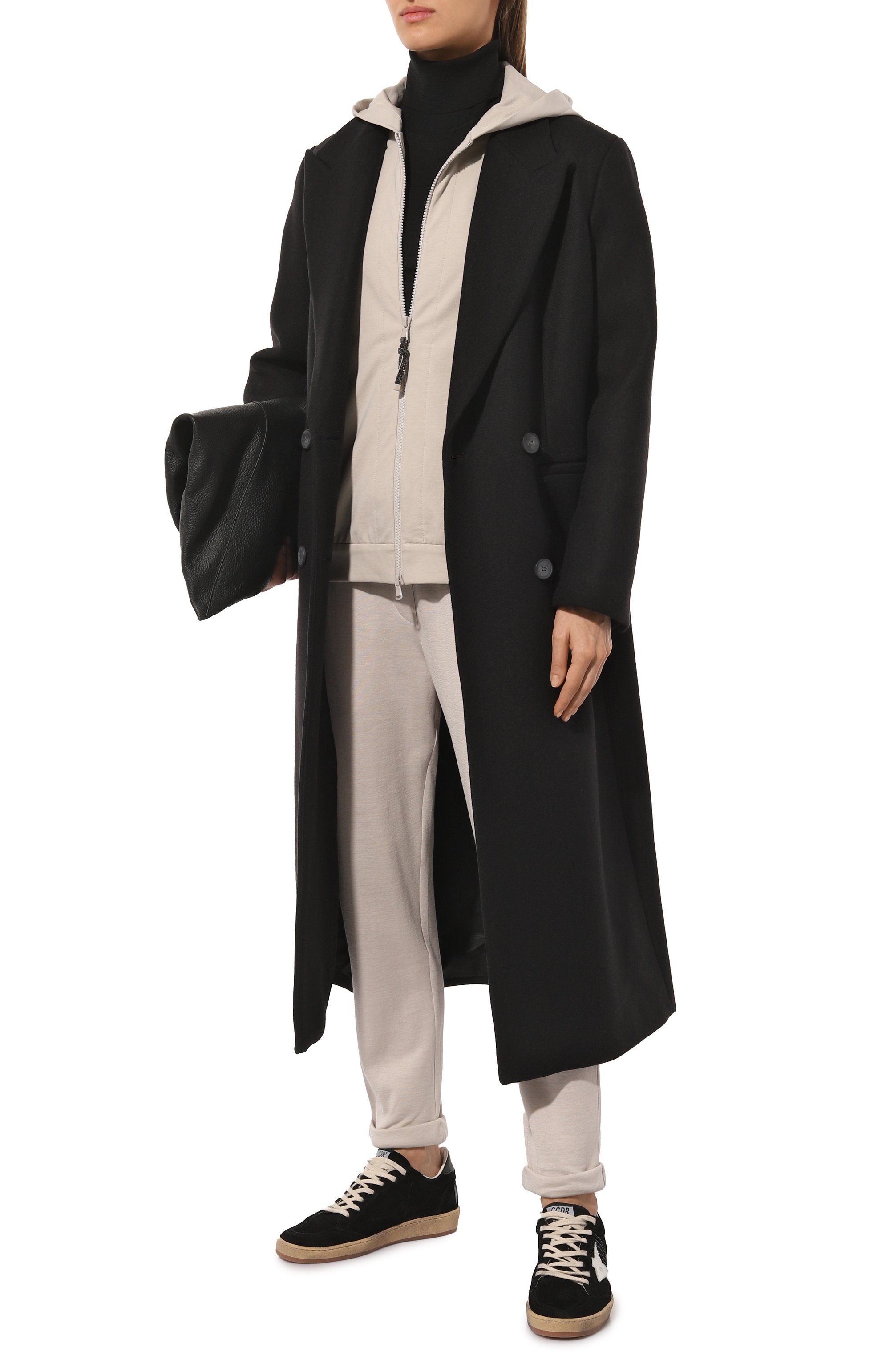 Брюки из хлопка и шелка BRUNELLO CUCINELLI, арт. MD828B1066, фото 2