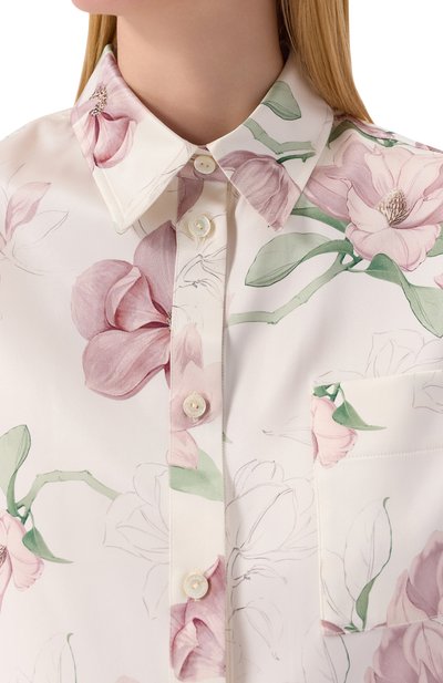 Атласная блузка COLOMBO, арт. CM00399/F/T0603-U-1V, фото 5