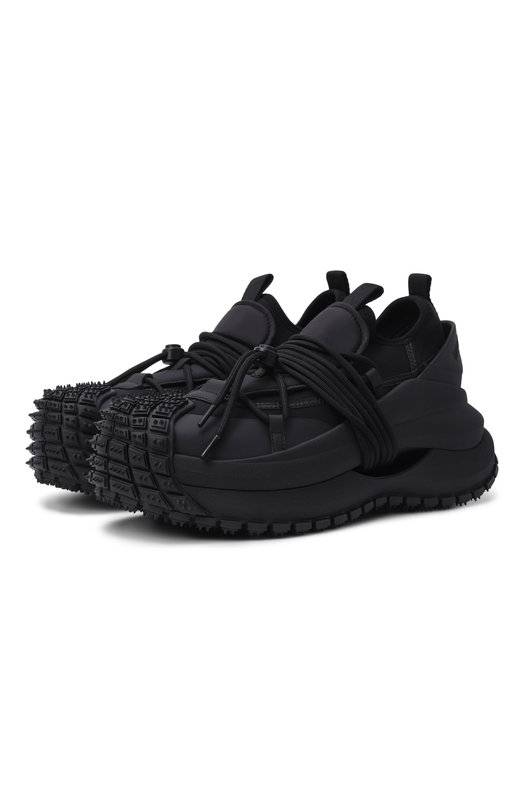 Текстильные кроссовки Emporio Armani EM003915/AF20463 Чёрный EM003915/AF20463