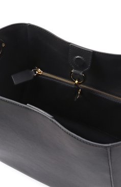 Женская сумка vlogo side VALENTINO черного цвета, арт. 5W0B0Q78/PWL | Фото 5 (Материал: Натуральная кожа; Размер: medium; Ремень/цепочка: На ремешке)