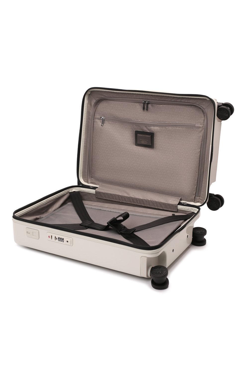 Дорожный чемодан small PORSCHE DESIGN кремового цвета по цене 61900 руб., арт. 0RI05500, фото 4 Дорожный чемодан small PORSCHE DESIGN, арт. 0RI05500, фото 4