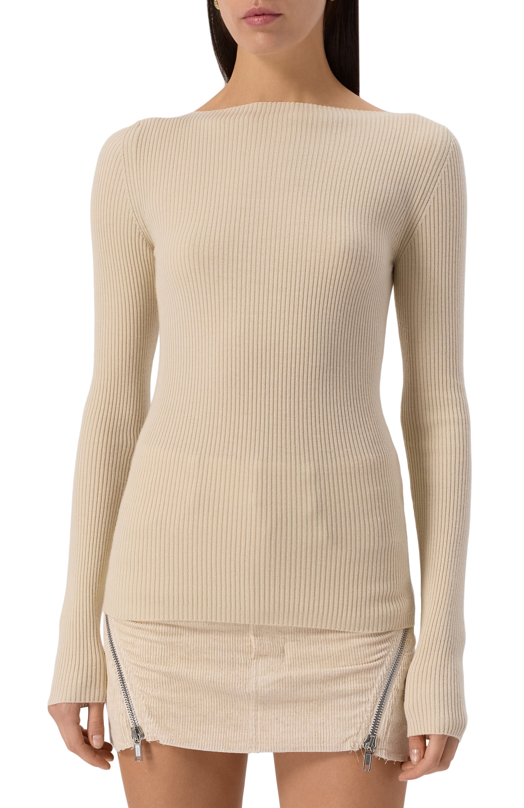 Шерстяной пуловер RICK OWENS, арт. RP02E4683/RIBM, фото 3