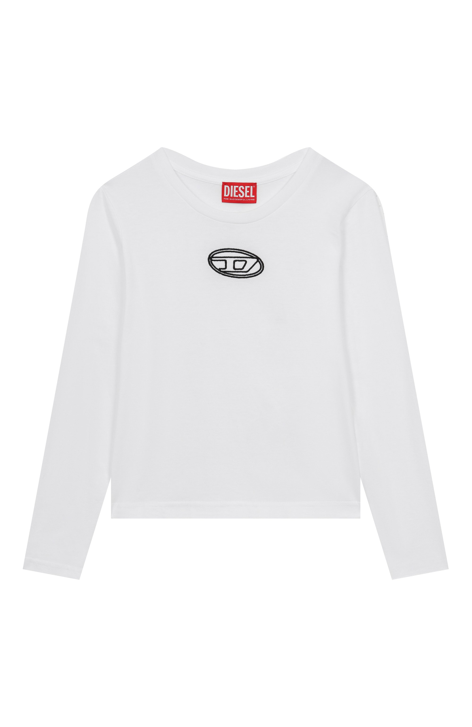 Хлопковый лонгслив DIESEL, арт. J02431/00YI9, фото 1