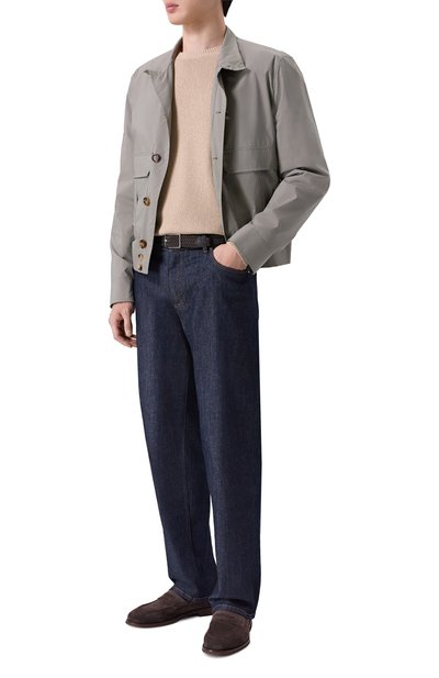 Замшевые пенни-лоферы H`D`S`N BARACCO, арт. 76402.K.0*/VIT. R0VESCIAT0, фото 2