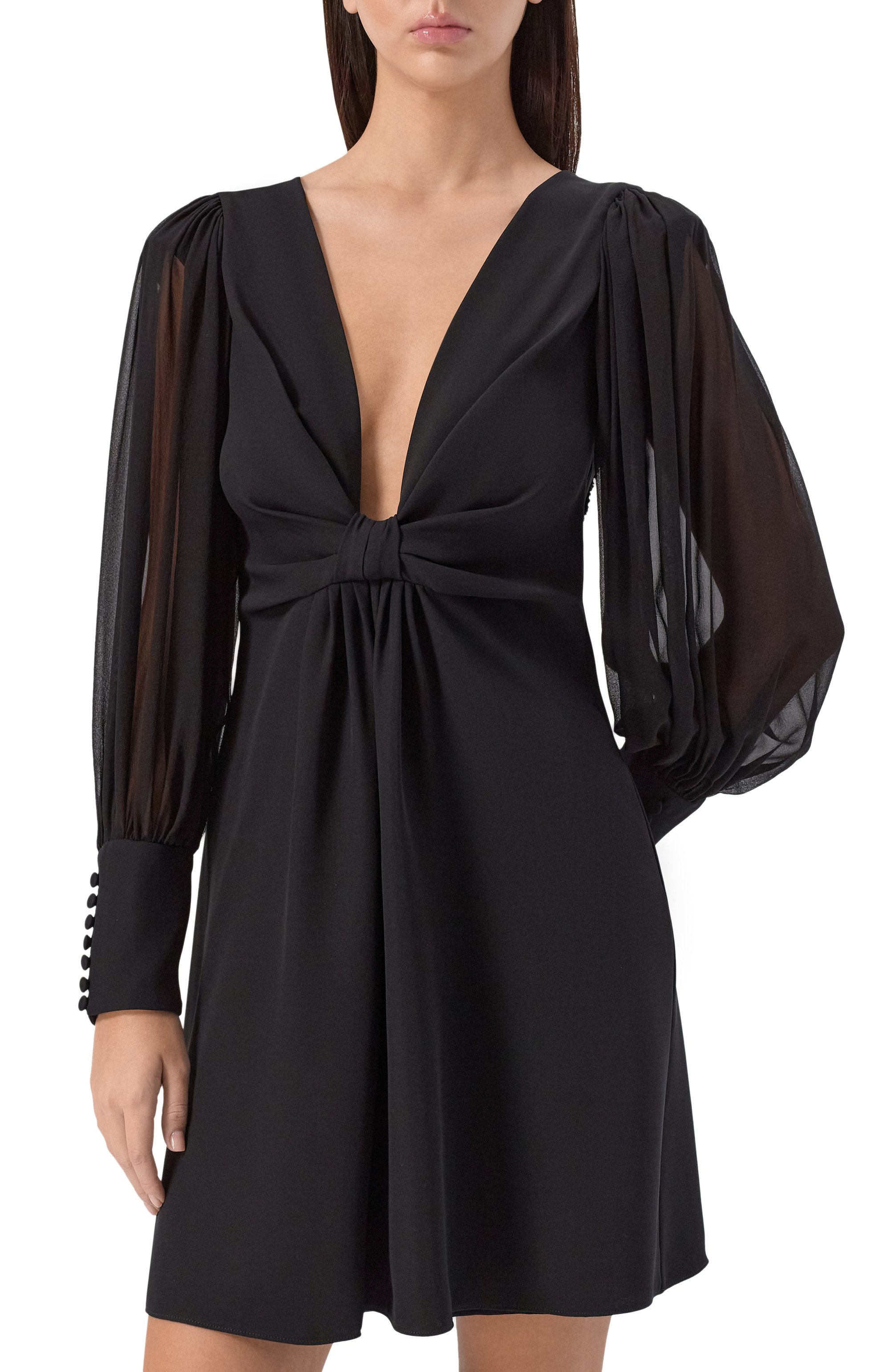 Шелковое платье VALENTINO, арт. 7B3VAG40/1MM, фото 3