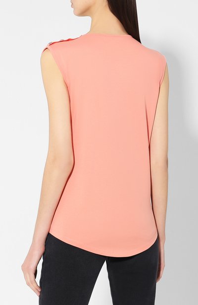 Хлопковый топ BALMAIN, арт. RF11075/I042, фото 4