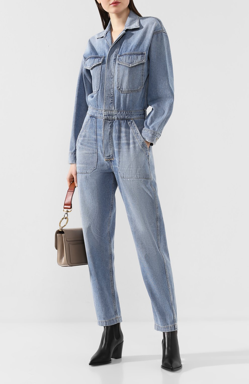 Джинсовый комбинезон CITIZENS OF HUMANITY, арт. 1741-1121, фото 2