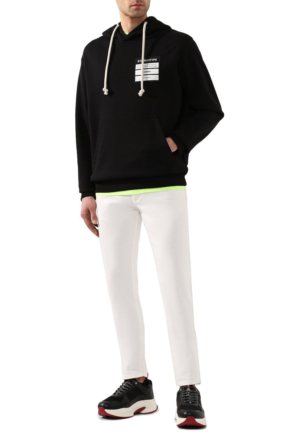 Хлопковое худи MAISON MARGIELA, арт. S50GU0132/S25443, фото 2