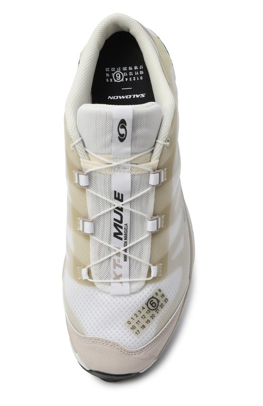 Текстильные кроссовки XT-4 MM6 x Salomon MM6 SH1WS0017/P8163 Бежевый  SH1WS0017/P8163 Фото 6