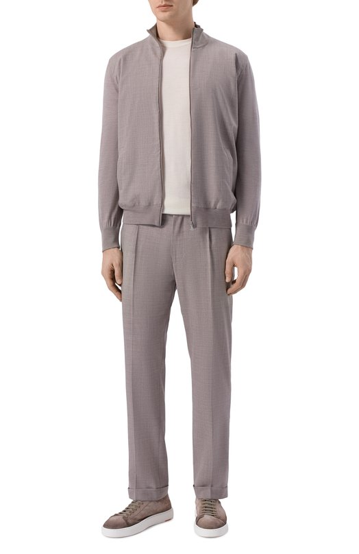 Шерстяные брюки Gran Sasso 76115/58906 Серый  76115/58906 Фото 2