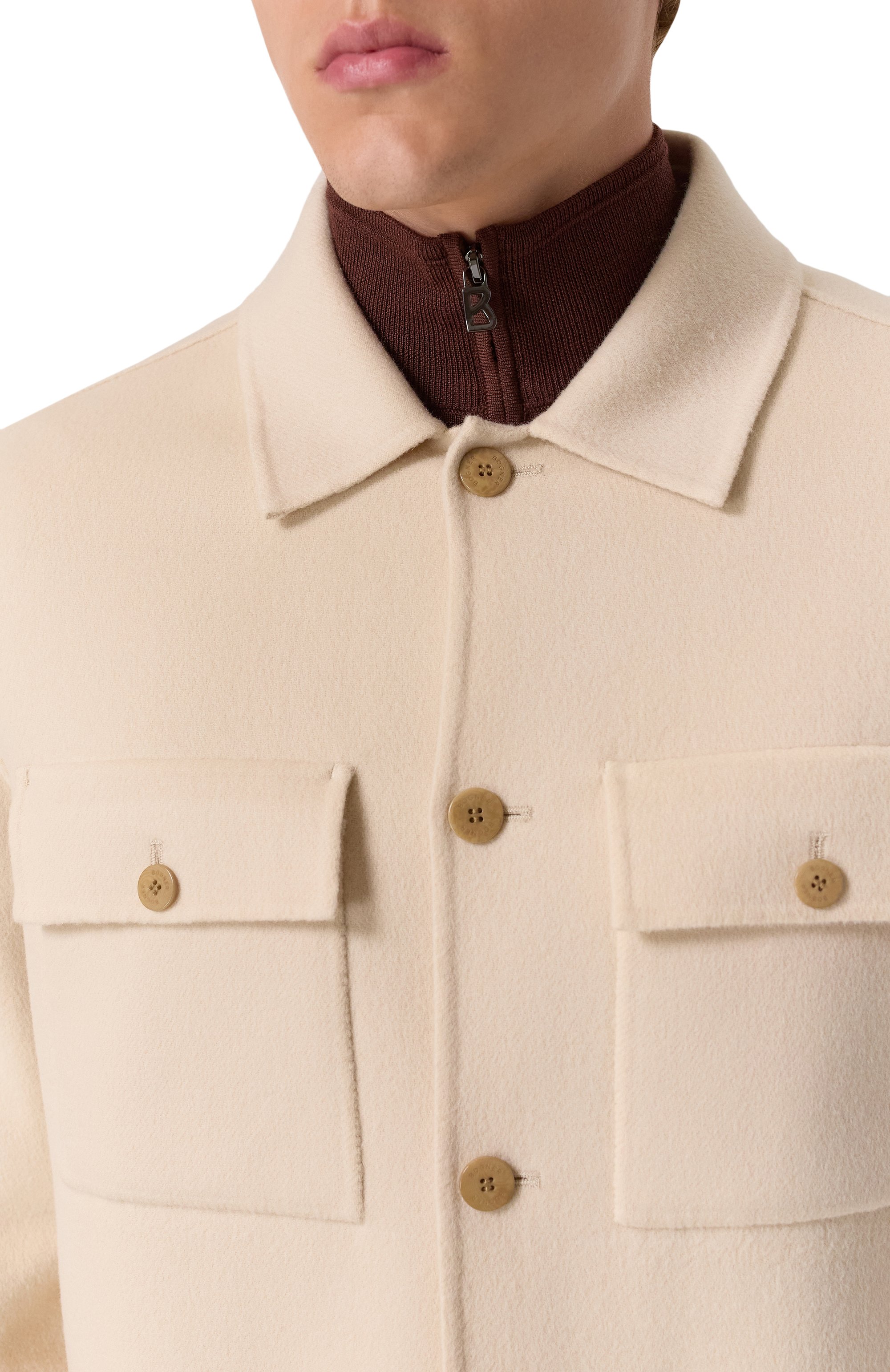 Шерстяная куртка-рубашка BOGNER, арт. 38899752, фото 5