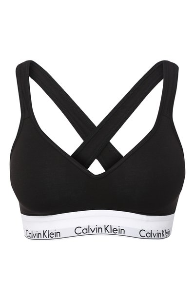 Бюстгальтер из смеси хлопка и вискозы CALVIN KLEIN, арт. QF1654E, фото 1