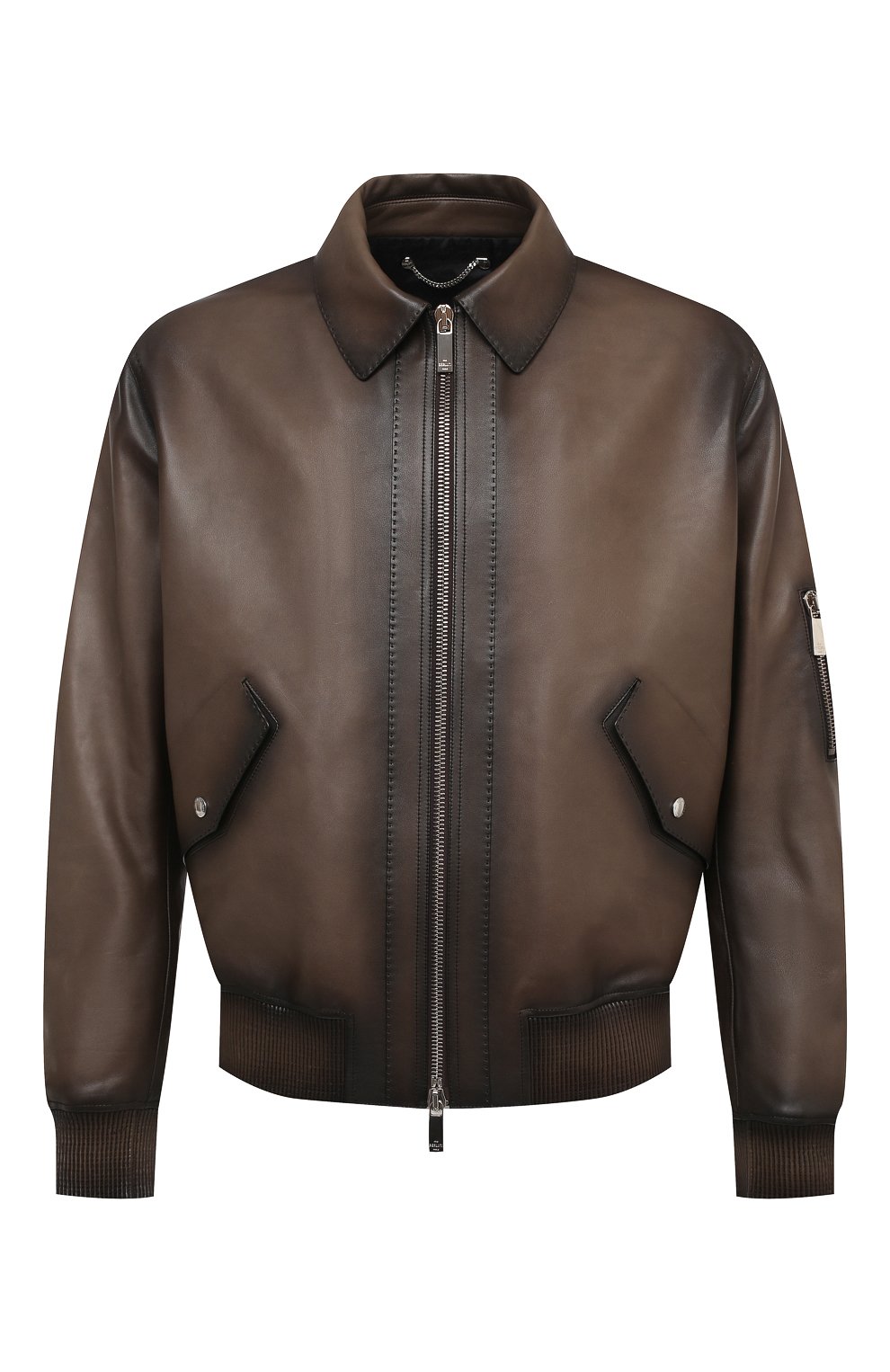 Кожаный бомбер BERLUTI, арт. R18LBL77-001, фото 1