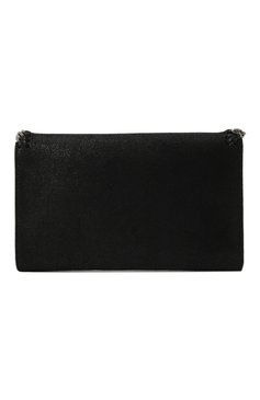 Женская сумка falabella mini STELLA MCCARTNEY черного цвета, арт. 581238/W9132 | Фото 6 (Размер: mini; Ремень/цепочка: На ремешке; Сумки-технические: Сумки через плечо; Материал: Текстиль; Материал сплава: Проставлено; Драгоценные камни: Проставлено)