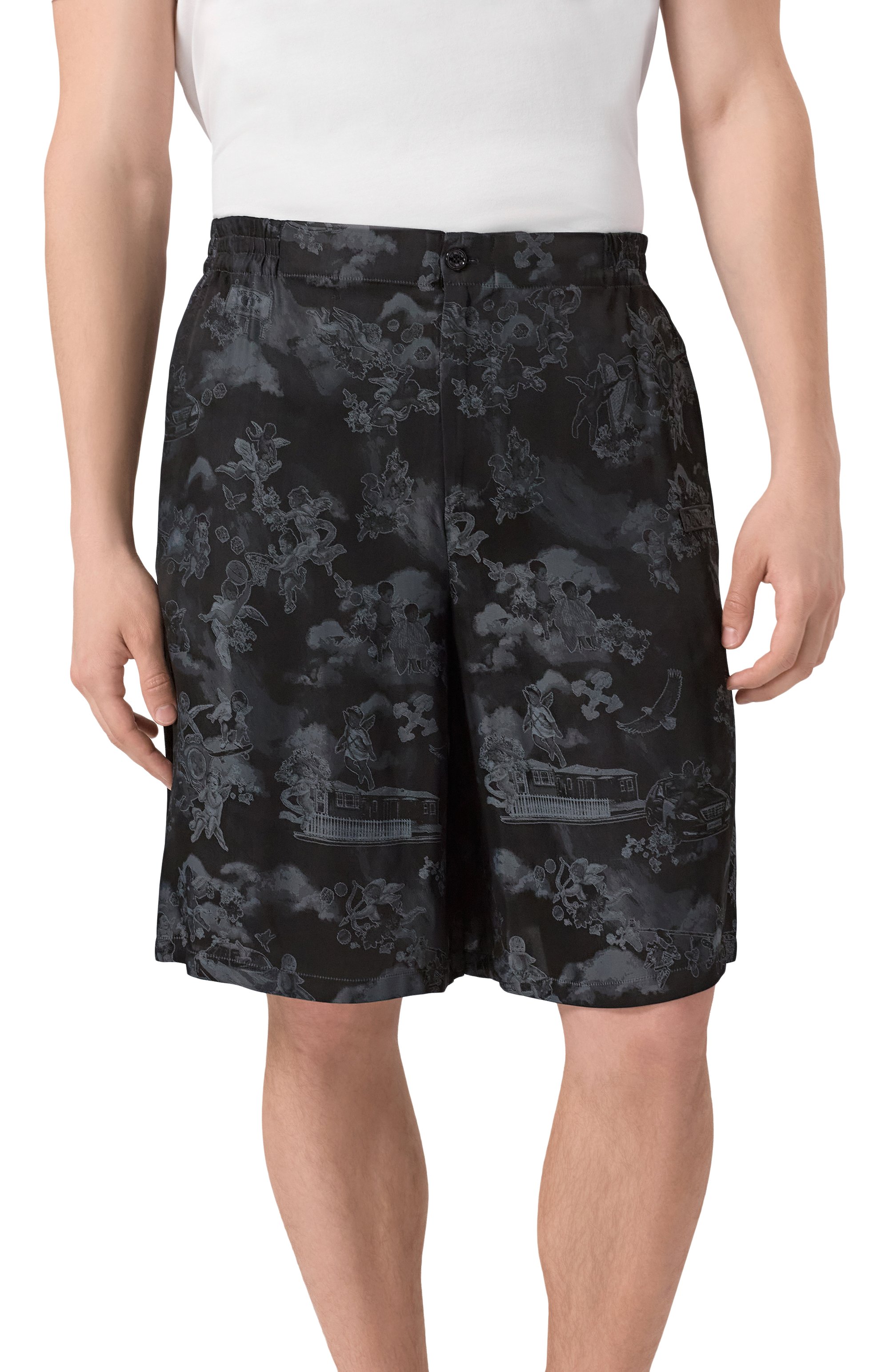 Шорты OFF-WHITE, арт. 0MCB092S25FAB002, фото 3