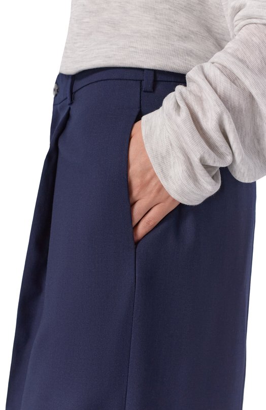 Шерстяные брюки Aya Muse AMFW2549 Синий  AMFW2549 Фото 5