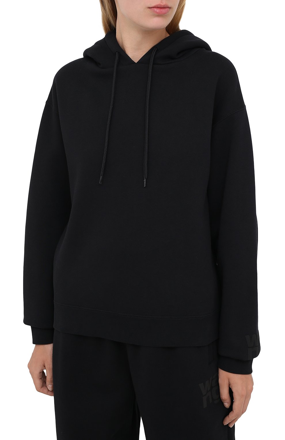 Хлопковое худи ALEXANDERWANG.T, арт. 4CC1202025, фото 3