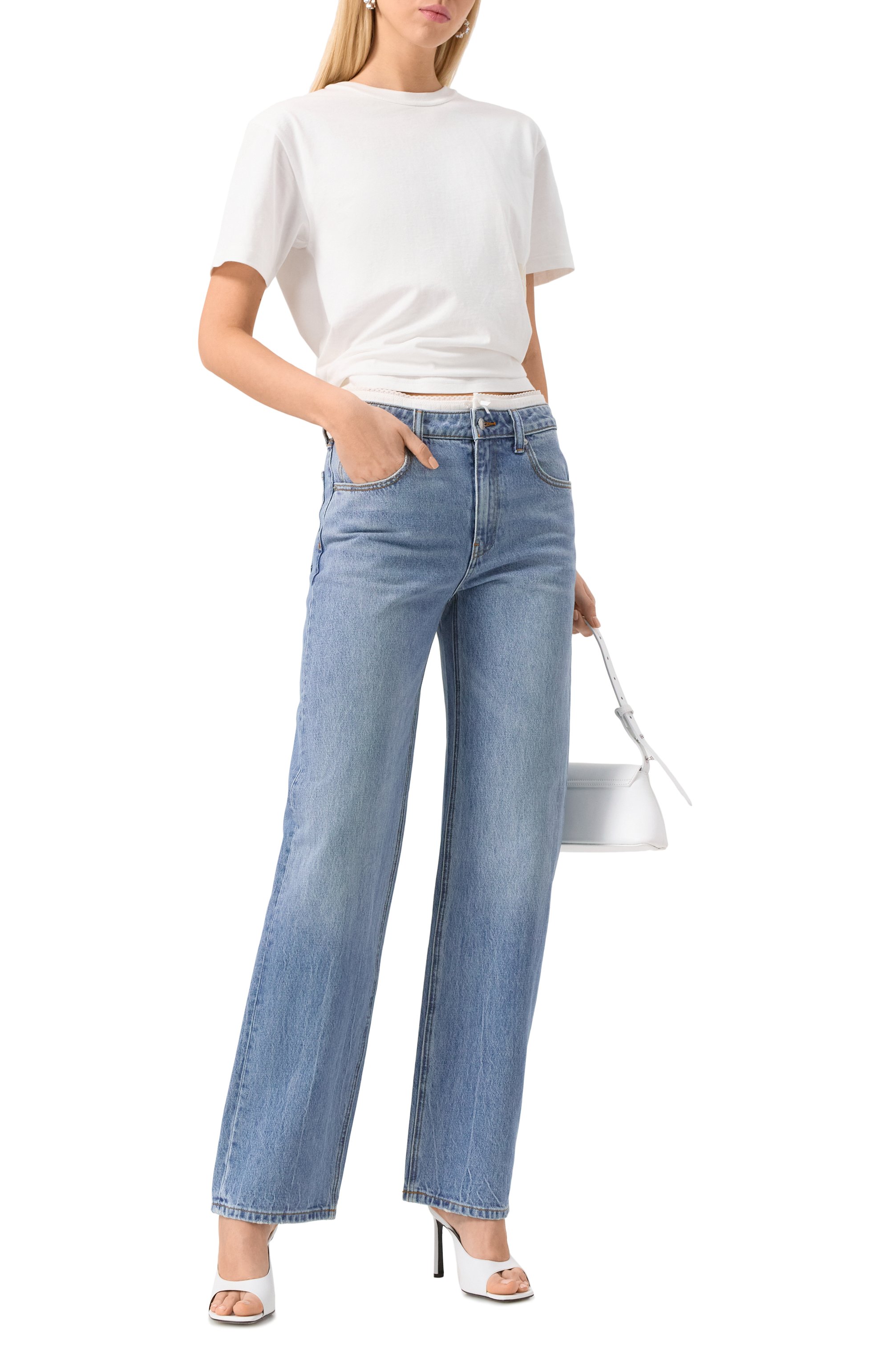 Джинсы ALEXANDER WANG, арт. 4DC1254522, фото 2