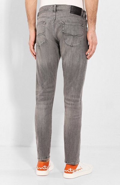 Джинсы прямого кроя с потертостями POLO RALPH LAUREN, арт. 710683345, фото 4