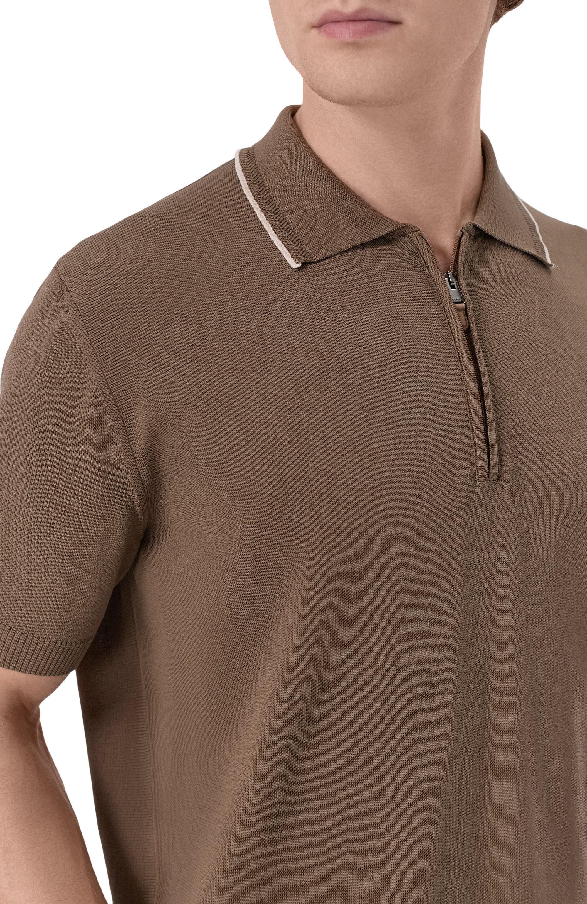 Хлопковое поло CANALI, арт. C1165/MK02460, фото 5