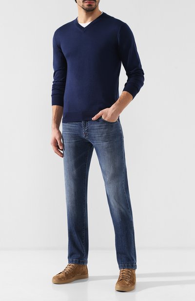 Джинсы прямого кроя KITON, арт. UPNJS/J07R52, фото 2