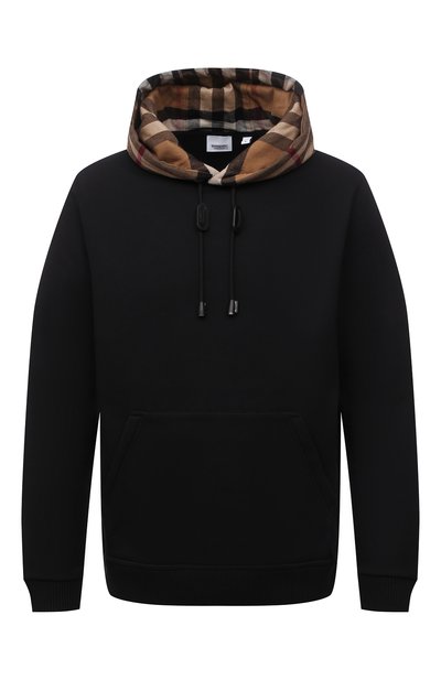 Хлопковое худи BURBERRY, арт. 8045004, фото 1
