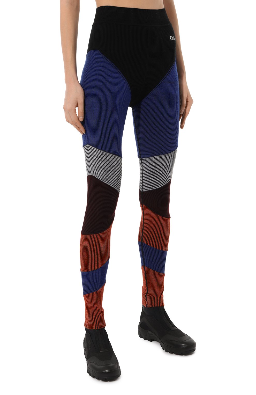 Шерстяные легинсы CHLOÉ, арт. CHC24SMT81800, фото 3