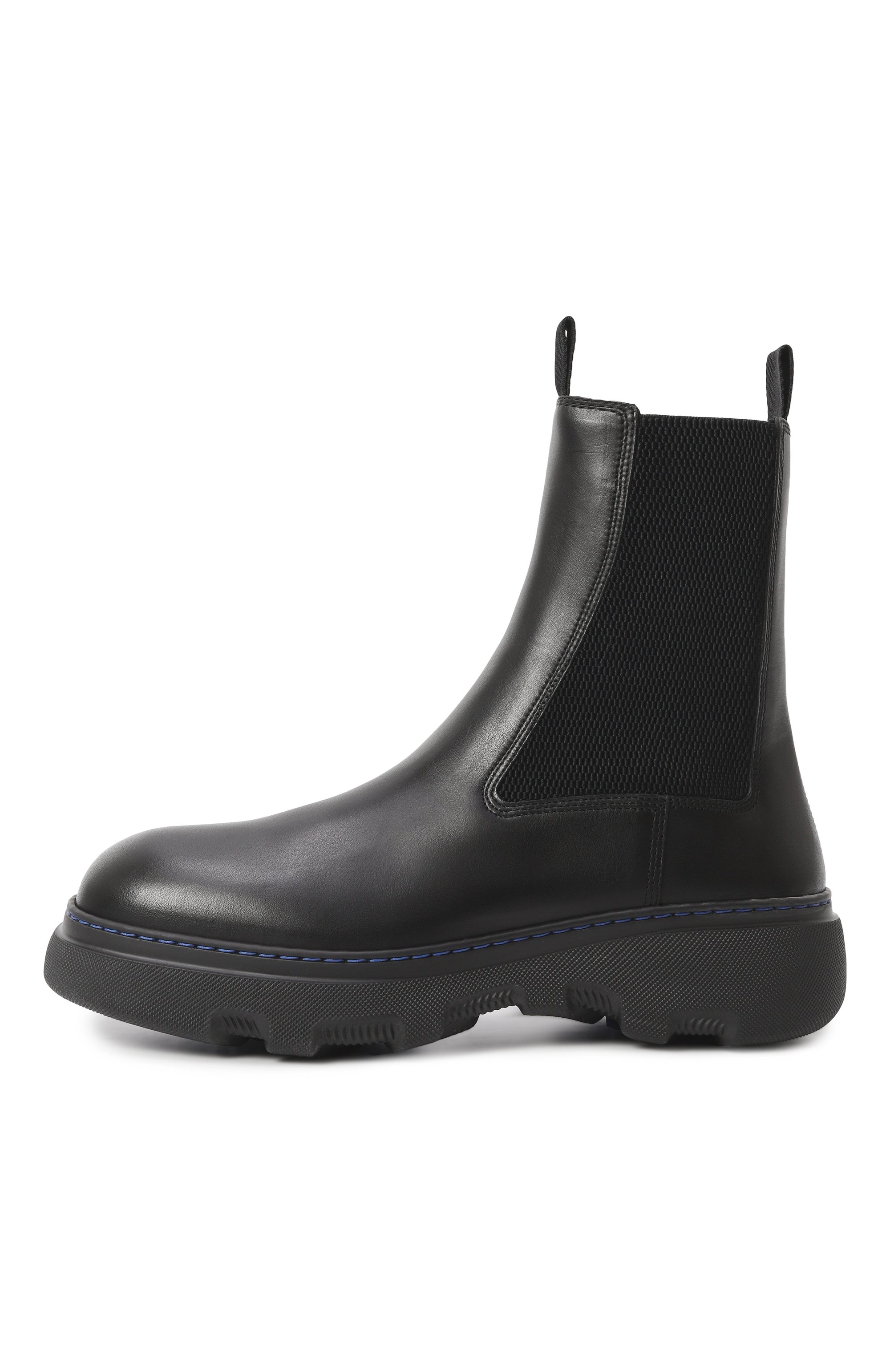 Кожаные челси creeper BURBERRY, арт. 8076670, фото 4