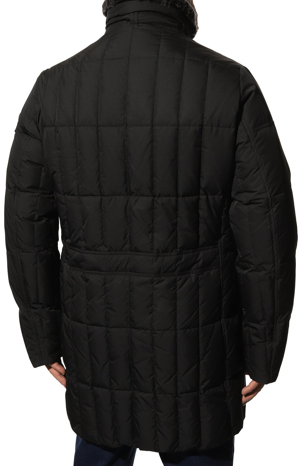 Пуховая куртка с отделкой из меха кролика morris-km MOORER, арт. M0RRIS-KM, фото 4