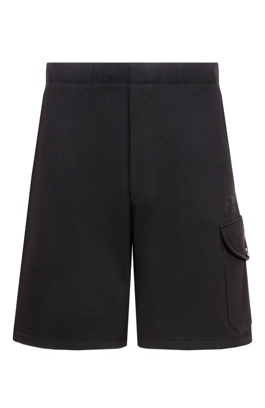 Хлопковые шорты C.P. Company 20CMSB029A/005086W Чёрный 20CMSB029A/005086W