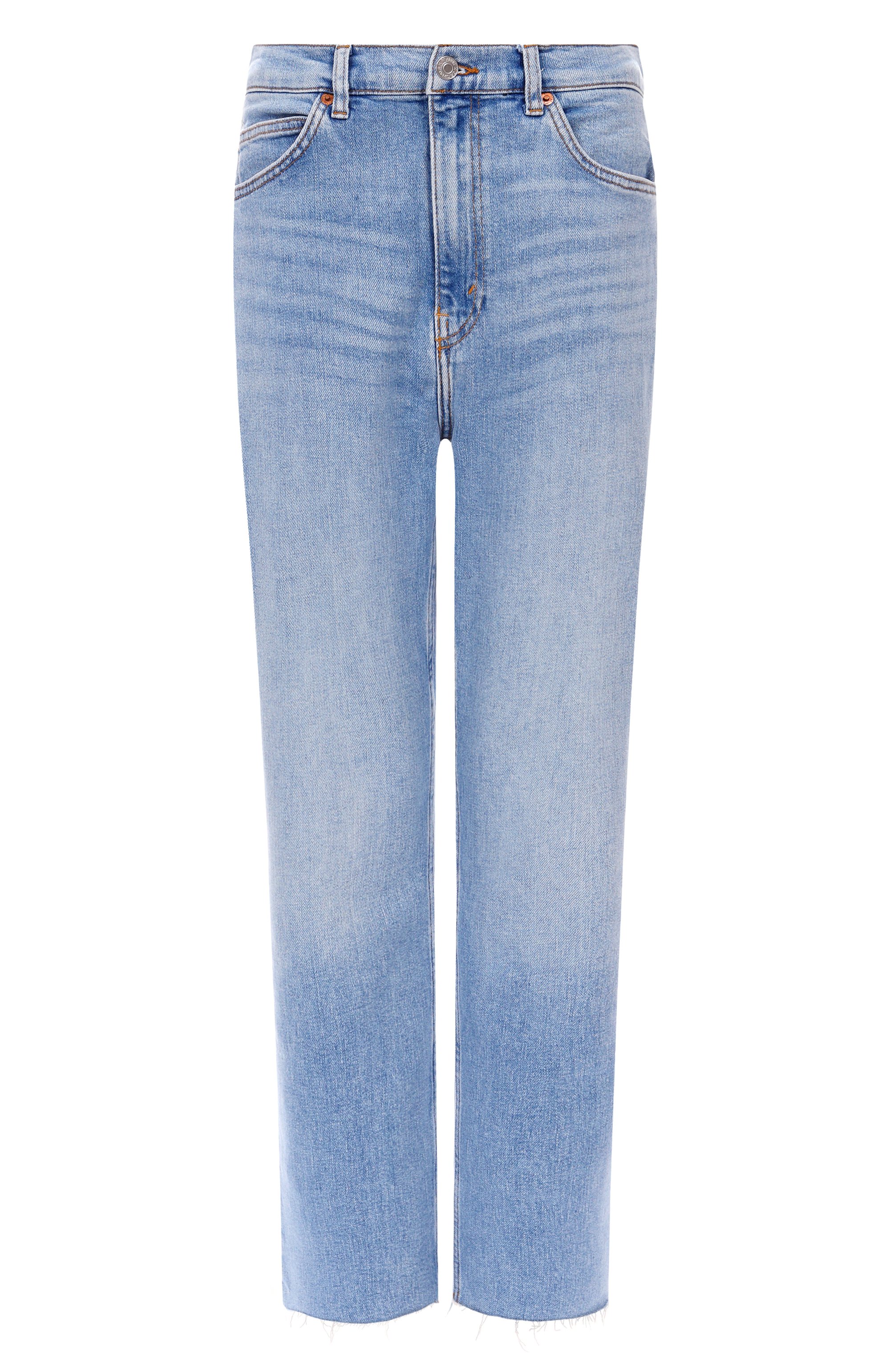 Джинсы the 70s RE/DONE, арт. 165-3WSTV27/FADED C0AL WITH RIPS, фото 1