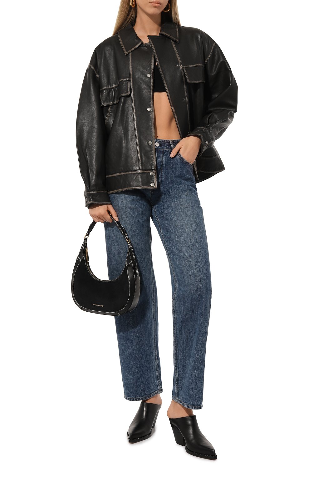 Сумка preston small MICHAEL MICHAEL KORS, арт. 30T4G0PL5S, фото 7