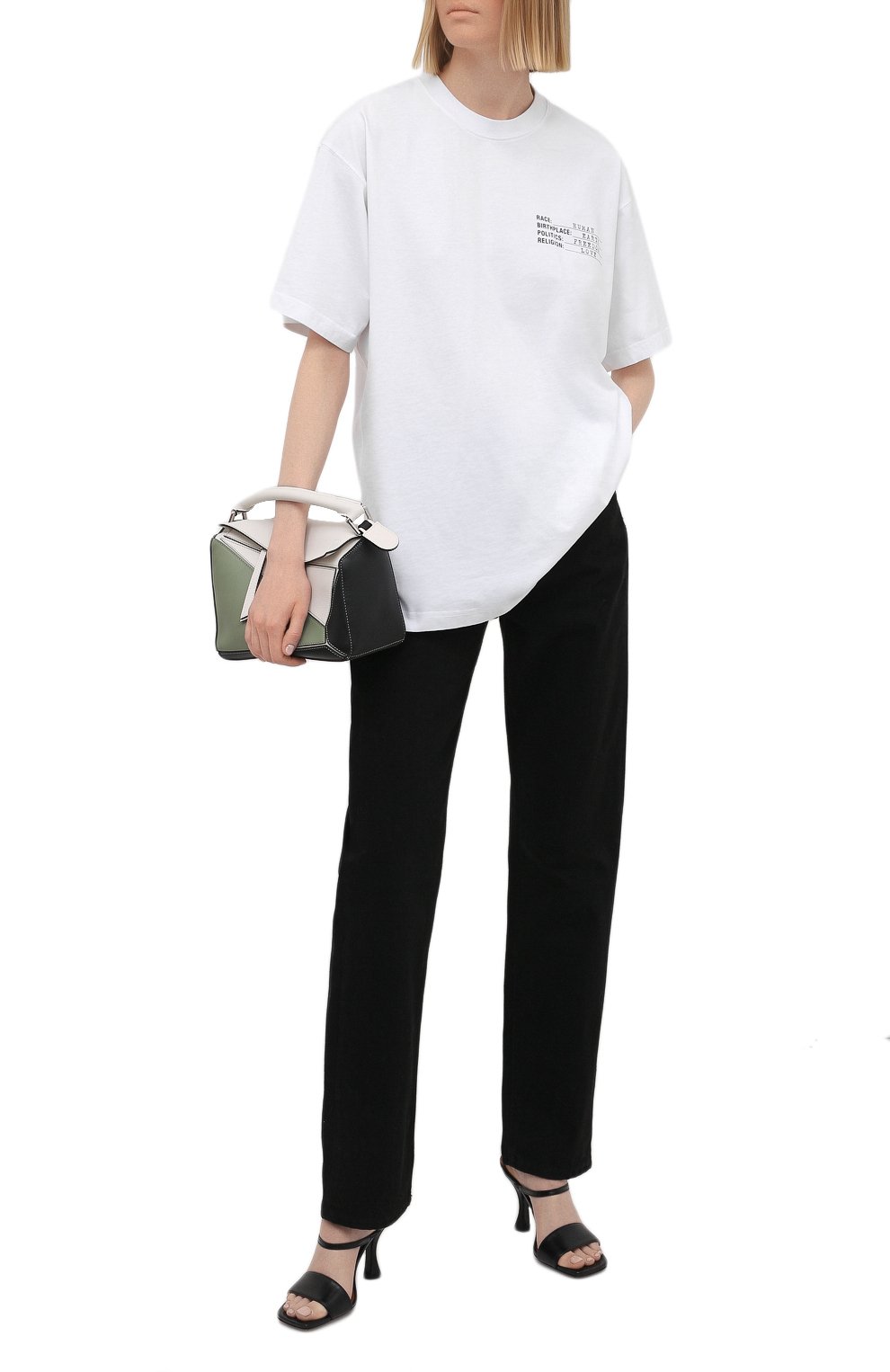 Хлопковая футболка VETEMENTS, арт. UA52TR120W 1602/W, фото 2
