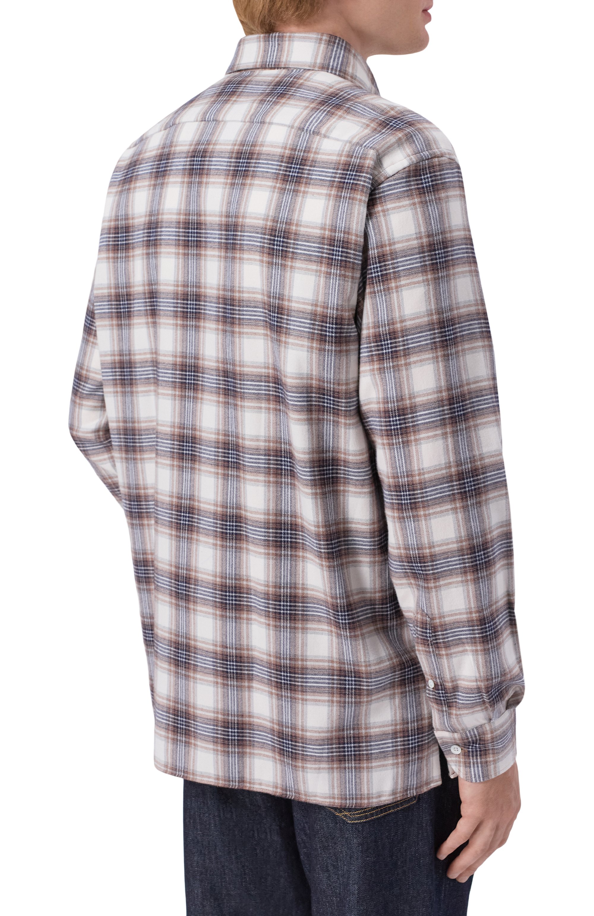 Хлопковая рубашка CORNELIANI бежевого цвета по цене 46050 руб., арт. 28P213/2A11510, фото 4 Хлопковая рубашка CORNELIANI, арт. 28P213/2A11510, фото 4