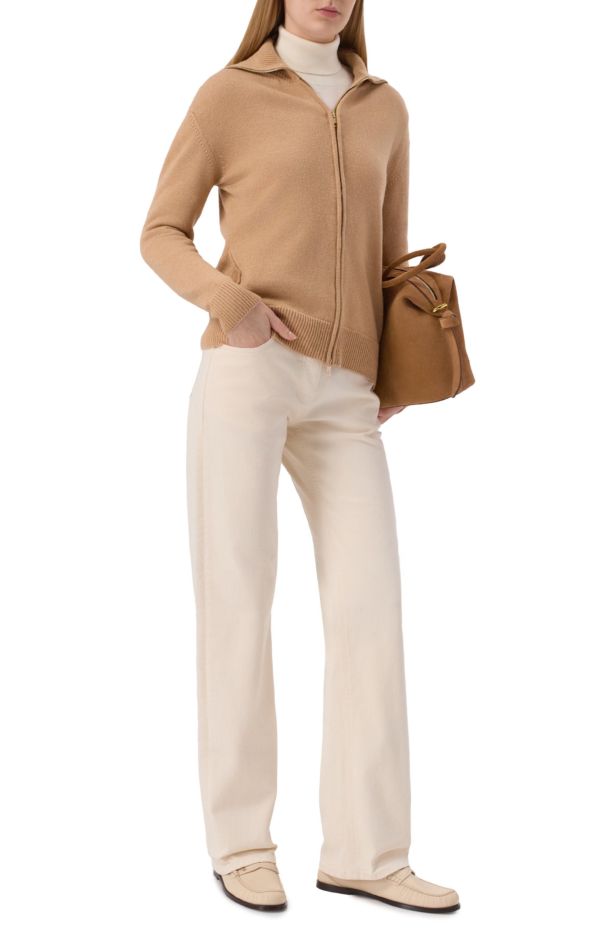 Кардиган из шерсти и кашемира LORENA ANTONIAZZI, арт. FM01A/2472, фото 2