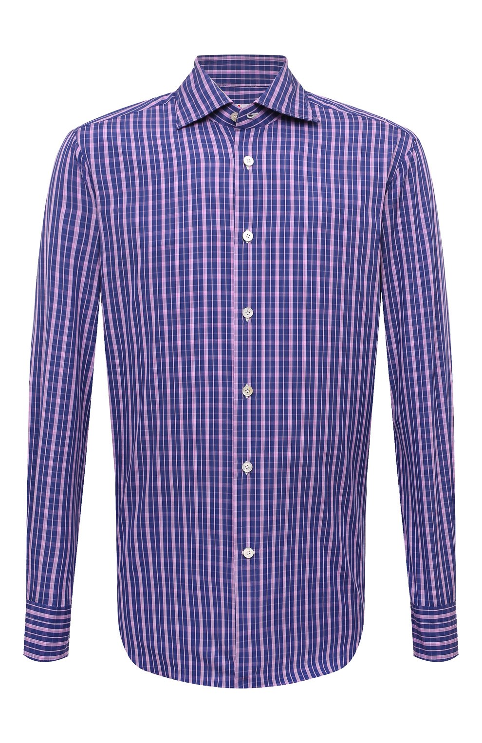 Хлопковая рубашка KITON, арт. UCIH0909720, фото 1