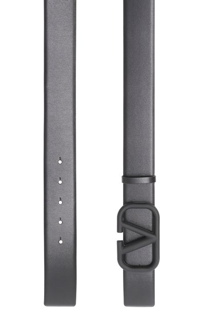 Кожаный ремень vlogo signature VALENTINO, арт. 6Y2T0Q87/WQG, фото 3