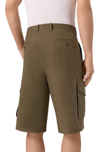 Шорты из хлопка и шелка MVST, арт. 25E/X1P/0/D051/0207, фото 4