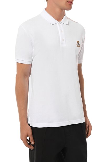 Хлопковое поло MOSCHINO, арт. A1603/7042, фото 3