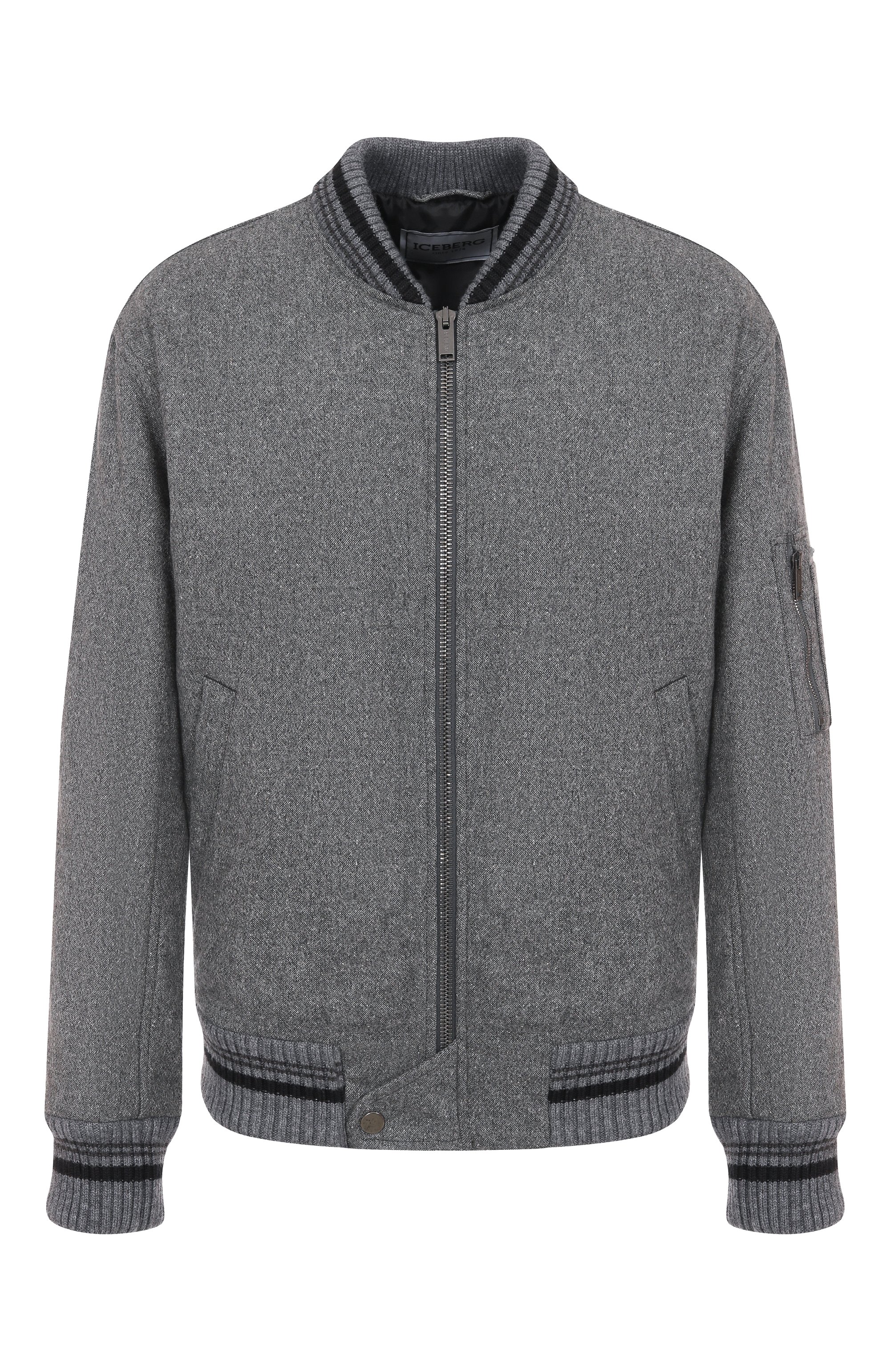 Бомбер из шерсти и шелка ICEBERG, арт. 0090/3080, фото 1